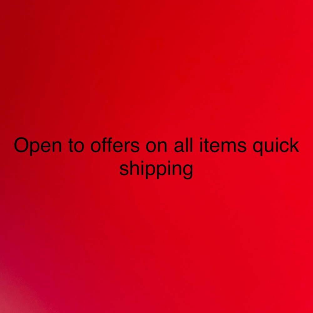 Open to offers on all items clothes steamed and washed before shipping